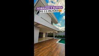 😍LINDO SOBRADO COM 5 SUÍTES!🏡#shorts