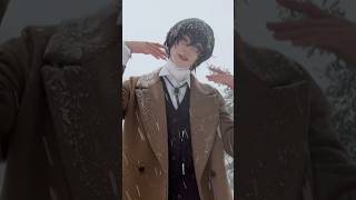 Now that it’s snowing again, bringing this back! #dazaiosamu #dazai #bsd