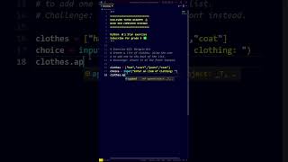 .APPEND() LIST - Python GCSE (Beginner)
