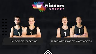 Winners Beach Volleyball. Men. M. Kyselov / O. Sazhko - D. Zakharchenko / V. Maksymovych  10.02.2025