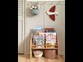 wooden montessori bookshelf natural by child universe