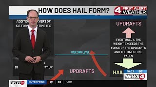 News4 First Alert Weather Extra: How does hail form?