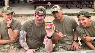 Army NCOs take on the Surströmming Challenge!!!