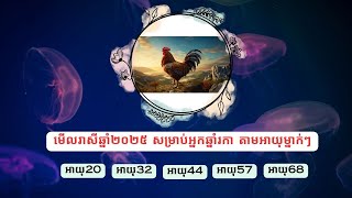 មើលរាសីឆ្នាំ2025 សម្រាប់អ្នកឆ្នាំរកា តាមអាយុ