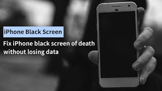 (✔️iOS 17 Supported!) 🔥2024 Fix iPhone Black Screen of Death [No Data Loss]