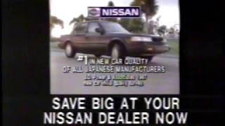 1987 Nissan Maxima SE \