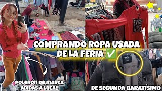 COMPRANDO ROPA en la FERIA ✅ LA PULGA o el TIANGUIS en CHILE 🇨🇱 | Con mi AMIGA BUSCANDO OFERTAS! 😂