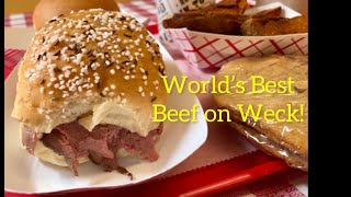 Charlie the Butcher's in Buffalo: World's Best Beef on Weck Sandwich!