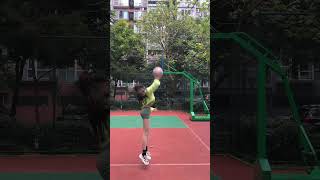 你们投篮的时候有没有这个习惯？ #打篮球的女生#shorts #short #basketball