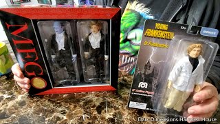 Mego Action Figures of Young Frankenstein Gene Wilder and His Monster Peter Boyle Toy Collection 4K