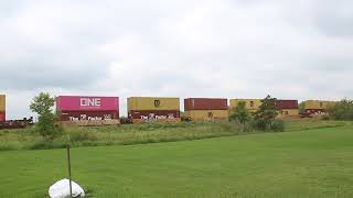 Eastbound CN Train (Intermodal) (Wednesday August 24 2022)