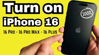 How to Turn on iPhone 16 / 16 Pro / 16 Pro Max [SOLVED]