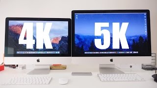4K VS 5K 2015 iMac