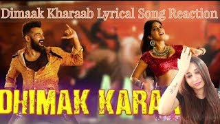 Dimaak Kharaab - Lyrical Song Reaction | iSmart Shankar | Ram Pothineni