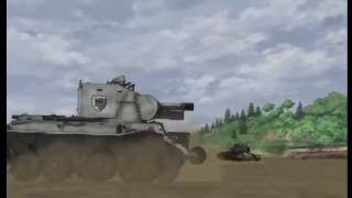 Girls und Panzer der Film BT-42 Final Shot