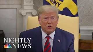 President Donald Trump Blasts Growing Whistleblower Firestorm As ‘Ridiculous’ | NBC Nightly News