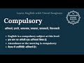 compulsory meaning in hindi compulsory ka kya matlab hota hai daily use english words