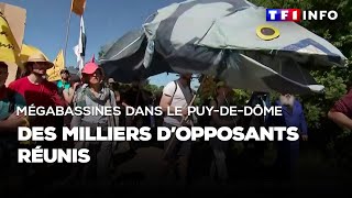 Mégabassines dans le Puy-de-Dôme : des milliers d’opposants réunis contre un projet « scandaleux »