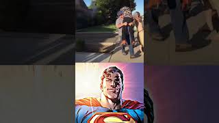 He Saved A Man From Fire #trending #heros #superman