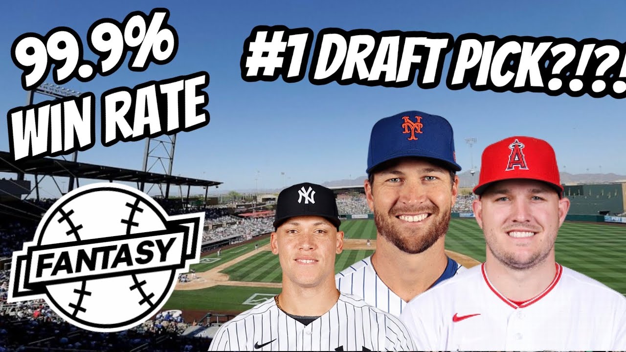 BEST Fantasy Baseball DRAFT STRATEGY - YouTube