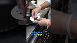Godiva chocolate cotton candy