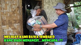 Begitu Lihat Sembako Kang Dadi Menangis. Kerja Sebulan Belum Tentu Bisa Beli Sembako Ini.