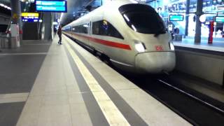 Abfahrt des ICE 1512 nach Hamburg-Altona