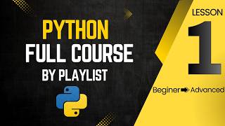 Python for Beginners | Lesson 1: Install Python, VS Code and Hello World