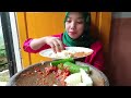 GAK KUAT JANGAN LIHAT‼️‼️ TELUR MENTAH plus lalapan  SAMBAL BELACAN ✔️