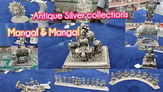 ✨வெள்ளி காமாட்சி விளக்கு புது டிசைன்/SilverAntique Collections/Mangal and Mangal💥💥💥