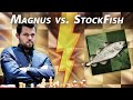 TRAPACEIRO usa Stockfish contra Magnus Carlsen!