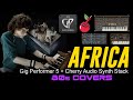 Africa Toto  | 80s Covers Gig Performer 5 + Cherry Audio Synth Stack 4 |GX80, Dreamsynth, Miniverse