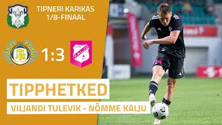 Tipneri karikavõistluste 1/8-finaal: Viljandi JK Tulevik – Nõmme Kalju FC 1:3 (23.10.2021)