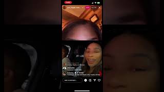 #Baddies Tommie and Biggie on IG Live 12/28/22 @tommielee4832