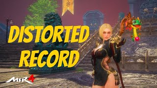 Mir4 | Distorted Record Quest QUICK GUIDE |  Collect Oracle Bone Script Request