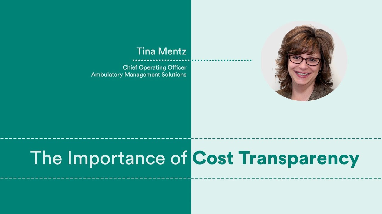 The Importance Of Cost Transparency - YouTube