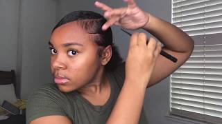 High Sleek Puff On Natural Hair