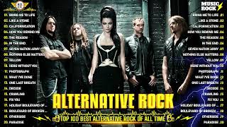 Alternative Rock Of The 2000s - Linkin park, Evanescence, Coldplay, Evanescence, AudioSlave, Creed