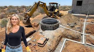 Installing Our Own Bio Septic System (Complete Start to Finish)