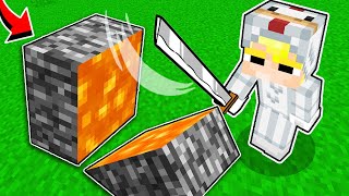 Tô Gà Thử Thách 24H Cắt Đôi Mọi Thứ Trong Minecraft!