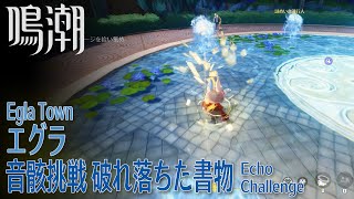 【鳴潮】音骸挑戦・破れ落ちた書物/リナシータ/エグラ [Echo Challenge:Unfinished Book,Egla Town,Rinascita,Wuthering,37727]