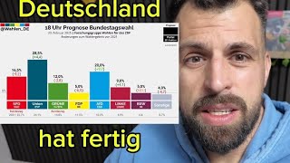 Prognose da. Deutschland hat fertig