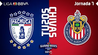 Resumen y Goles | Pachuca vs Chivas | Liga BBVA MX - Guard1anes 2021 - Jornada 7