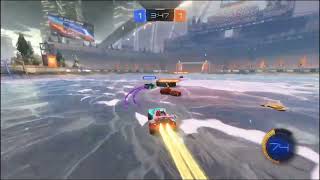 INSANE 163 MPH PINCH IN SNOW DAY | Rocket League Snow Day 3v3 Match Highlights