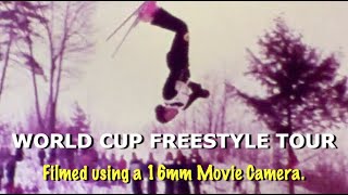 World Cup Freestyle Tour. Filmed using a 16mm Movie Camera.