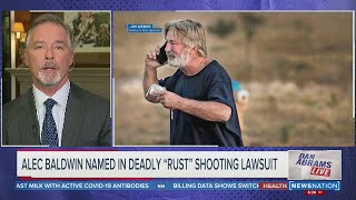 Gaffer names Alec Baldwin in first 'Rust' lawsuit, despite no physical injuries | Dan Abrams Live