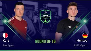 Kurt vs Hensoo - Round of 16 - FIFA 19 Global Series Xbox Playoffs