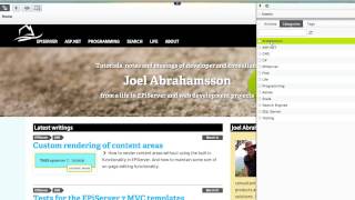 Prototype - Slicing the EPiServer CMS page tree with Find