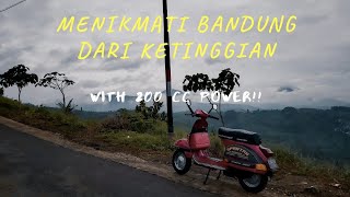 Melihat Bandung Dari Ketinggian | Featuring Vespa Spartan 200cc