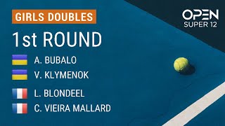 A. BUBALO/V. KLYMENOK VS L. BLONDEEL/C. VIEIRA MALLARD - Open Super 12 2025